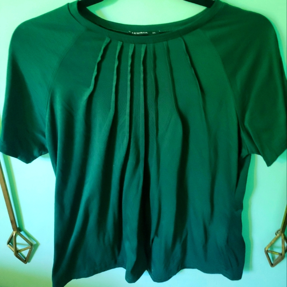 Green blouse size large